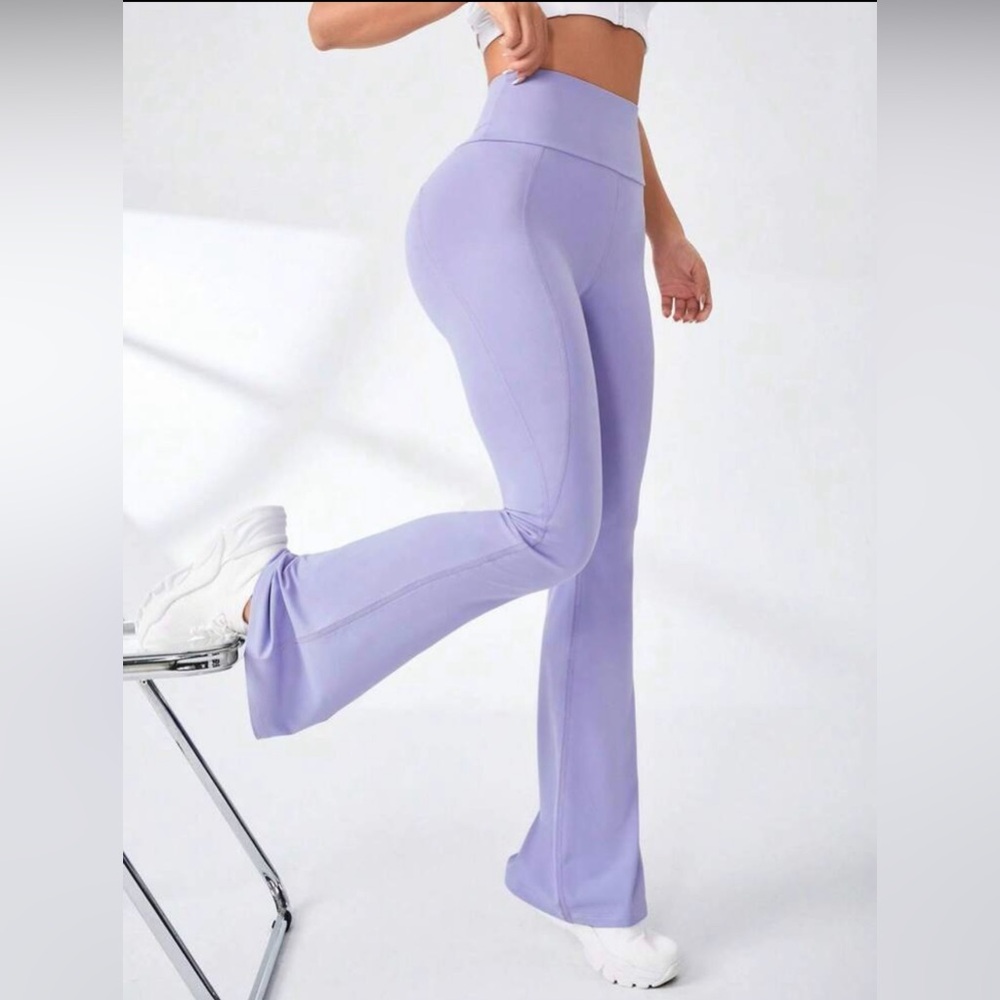 High-Waisted Flare Pants Set of 2 NWOT